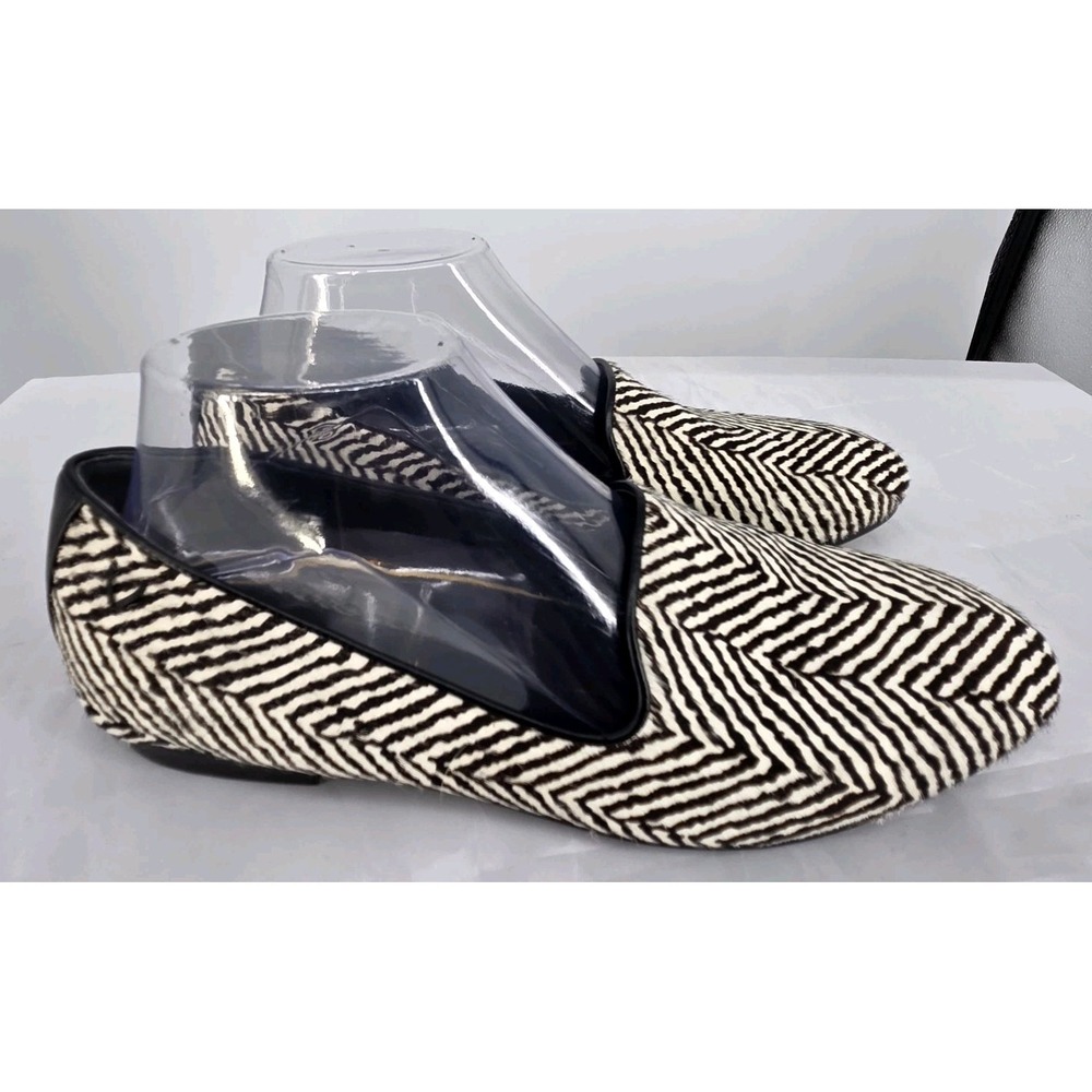 Vionic Willa Slip-on 8.5 Black/White Flat Comfort Shoe